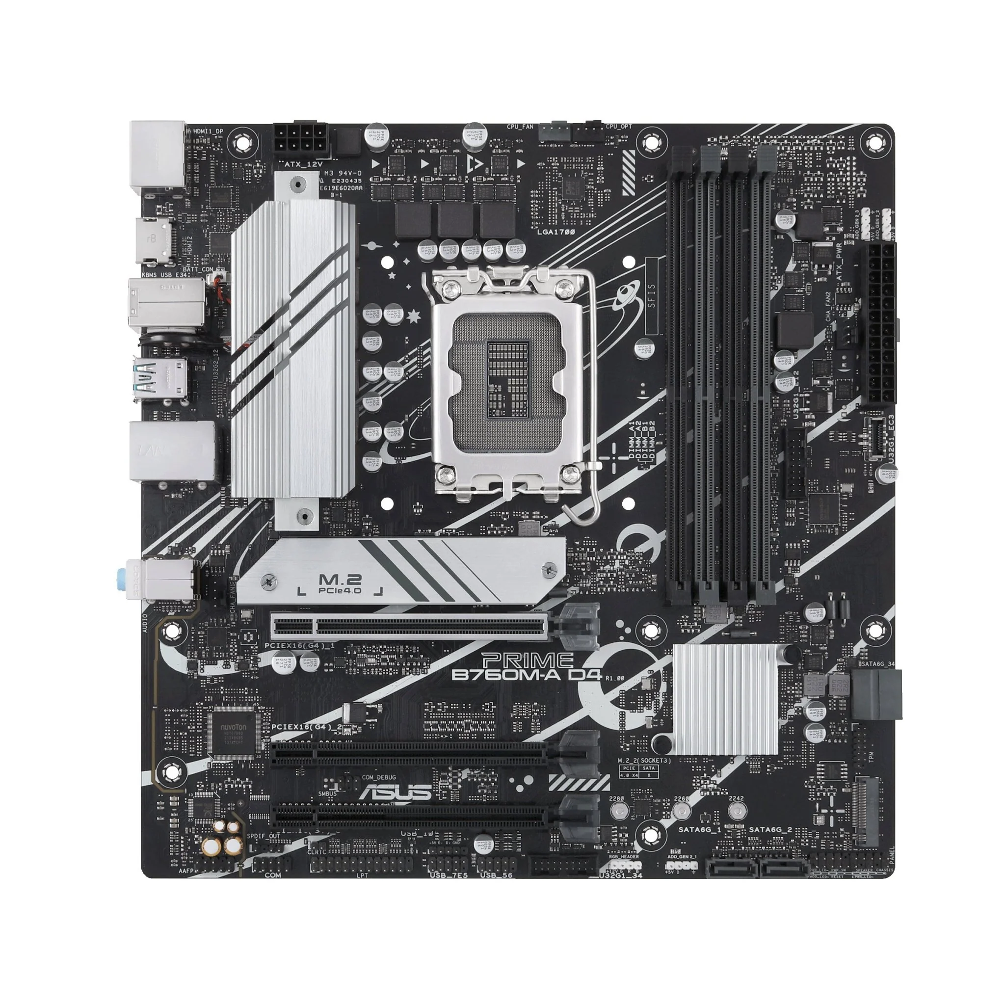 ASUS PRIME B760M-A D4 (mATX. B760. LGA 1700. DDR4)
