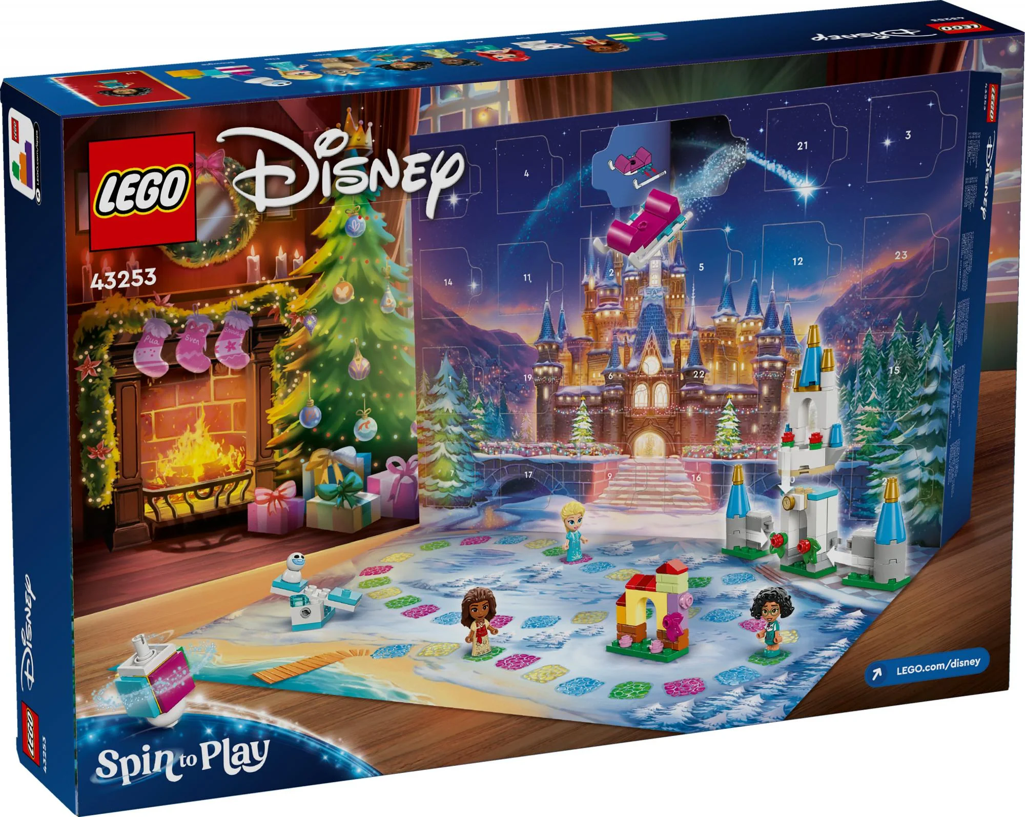 LEGO 43253 Disney Princess Advent Calendar 2024
