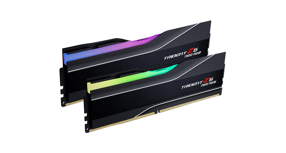G.Skill Trident Z5 Neo RGB DDR5  32GB kit 6000MHz CL32  Ikke-ECC