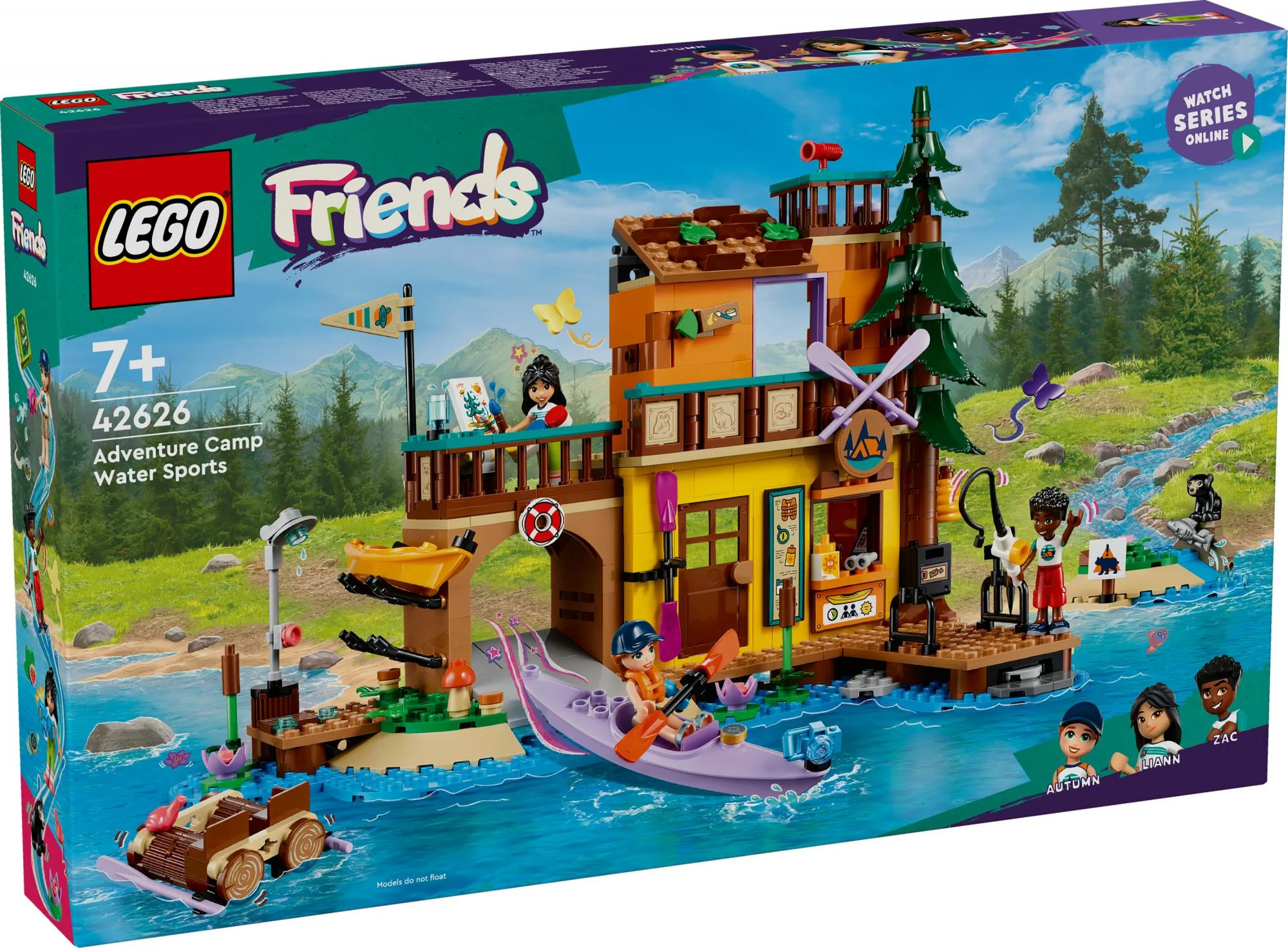 LEGO 42626 Friends Adventure Camp with Kayak