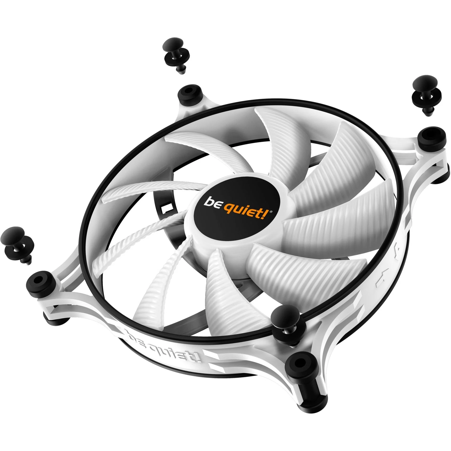 be quiet! Shadow Wings 2 PWM White 140mm case fan (White)