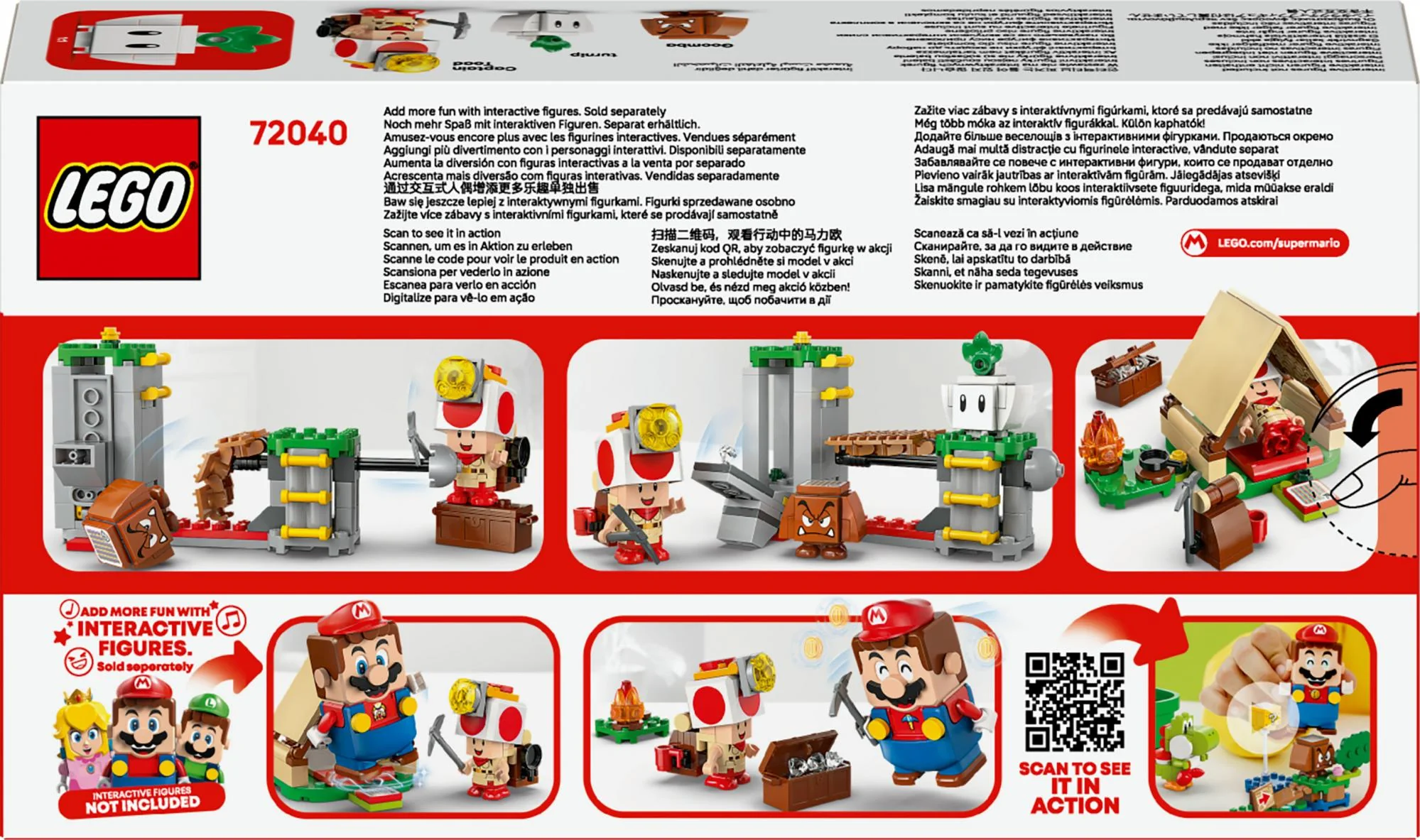 LEGO Super Mario – Kaptajn Toads Lejr