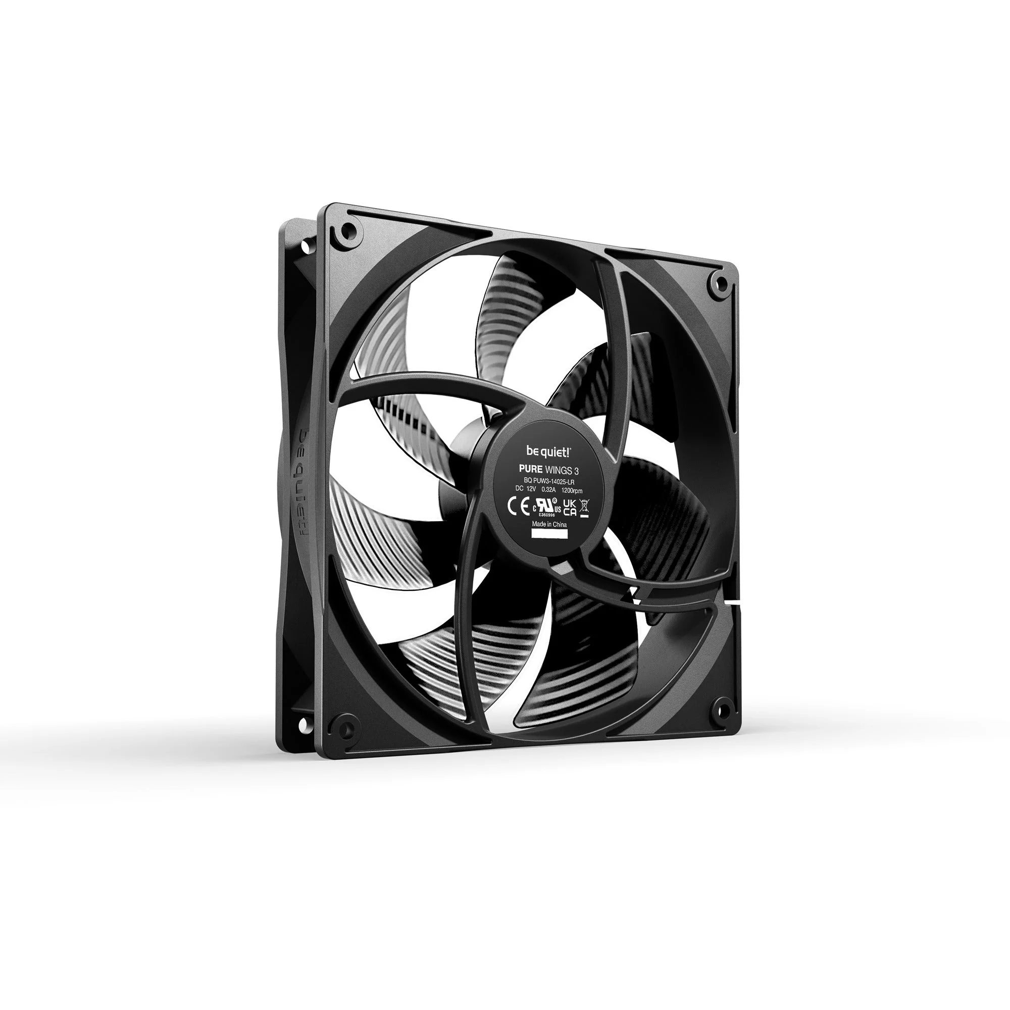 be quiet! Pure Wings 3 140mm. case fan (black)