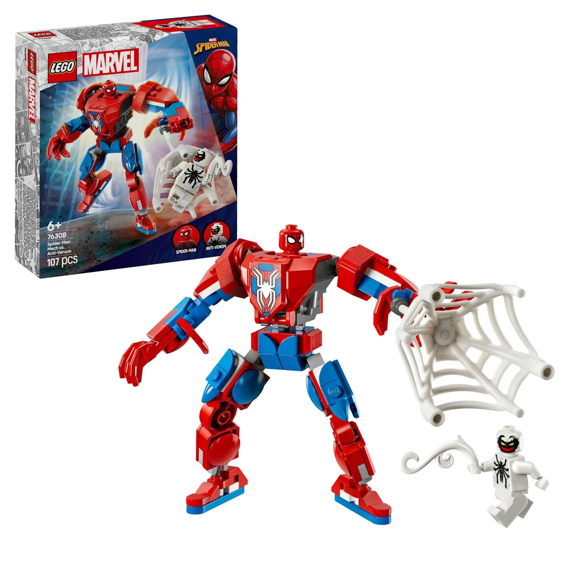 LEGO 76308 Marvel Super Heroes Spider-Man Mech vs. Anti-Venom