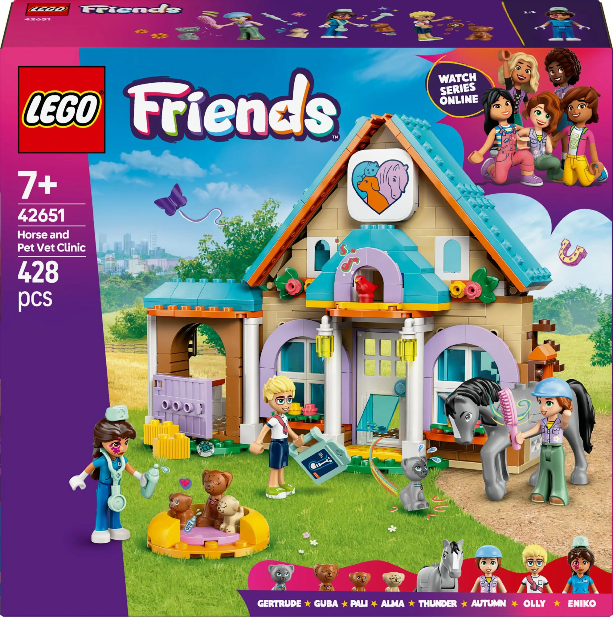 LEGO 42651 Friends Veterinary Clinic for Horses and Pets