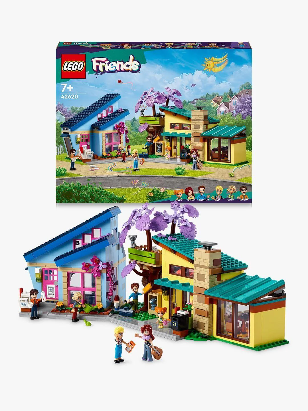 LEGO 42620 Friends Olly and Paisley's Family House