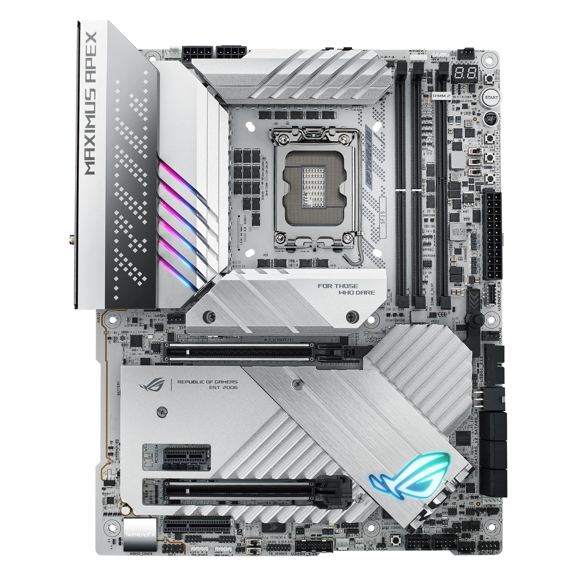 ASUS ROG MAXIMUS Z790 APEX (ATX. Z790. LGA 1700. DDR5)