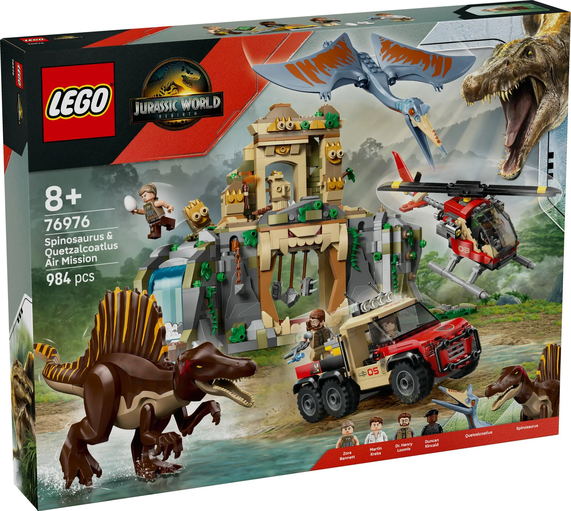 Lego - Air Mission - Spinosaurus and Quetzalcoatlus  (6533327)