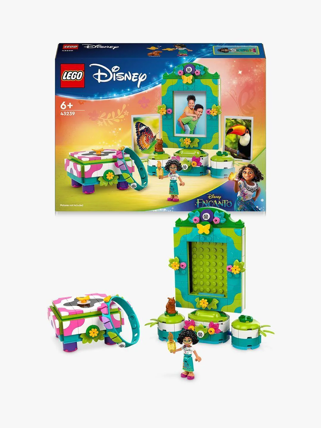 LEGO 43239 Disney Classic Mirabels photo frame and jewelry box