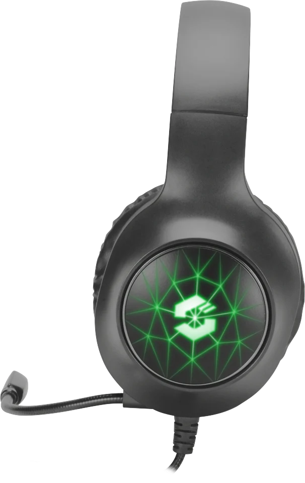 Speedlink - VIRTAS Illuminated 7.1 Gaming Headset. schwarz