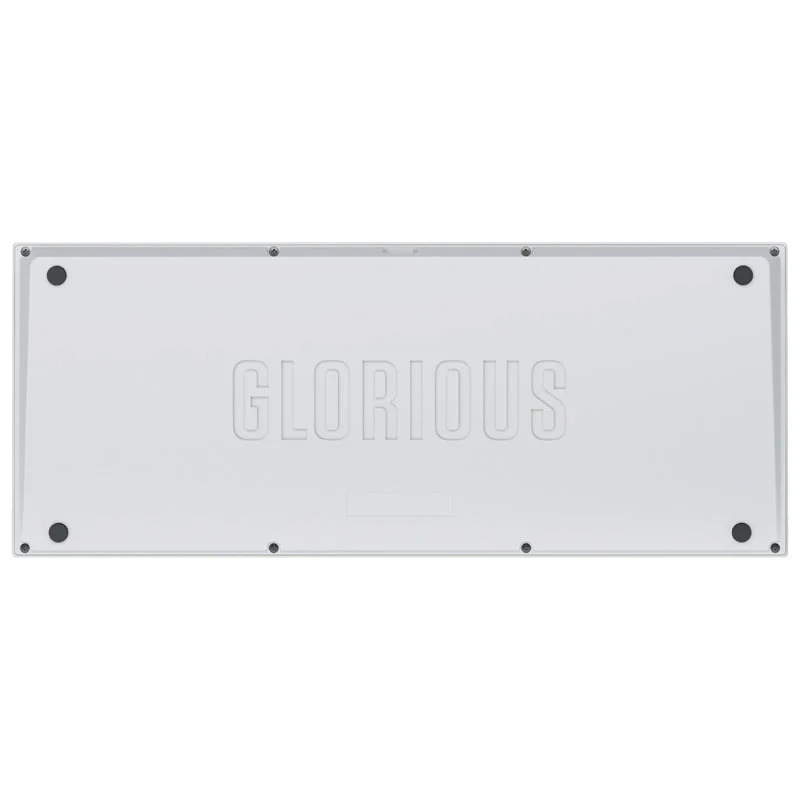 Herrliches GMMK Pro 75 % Barebone ISO White Ice