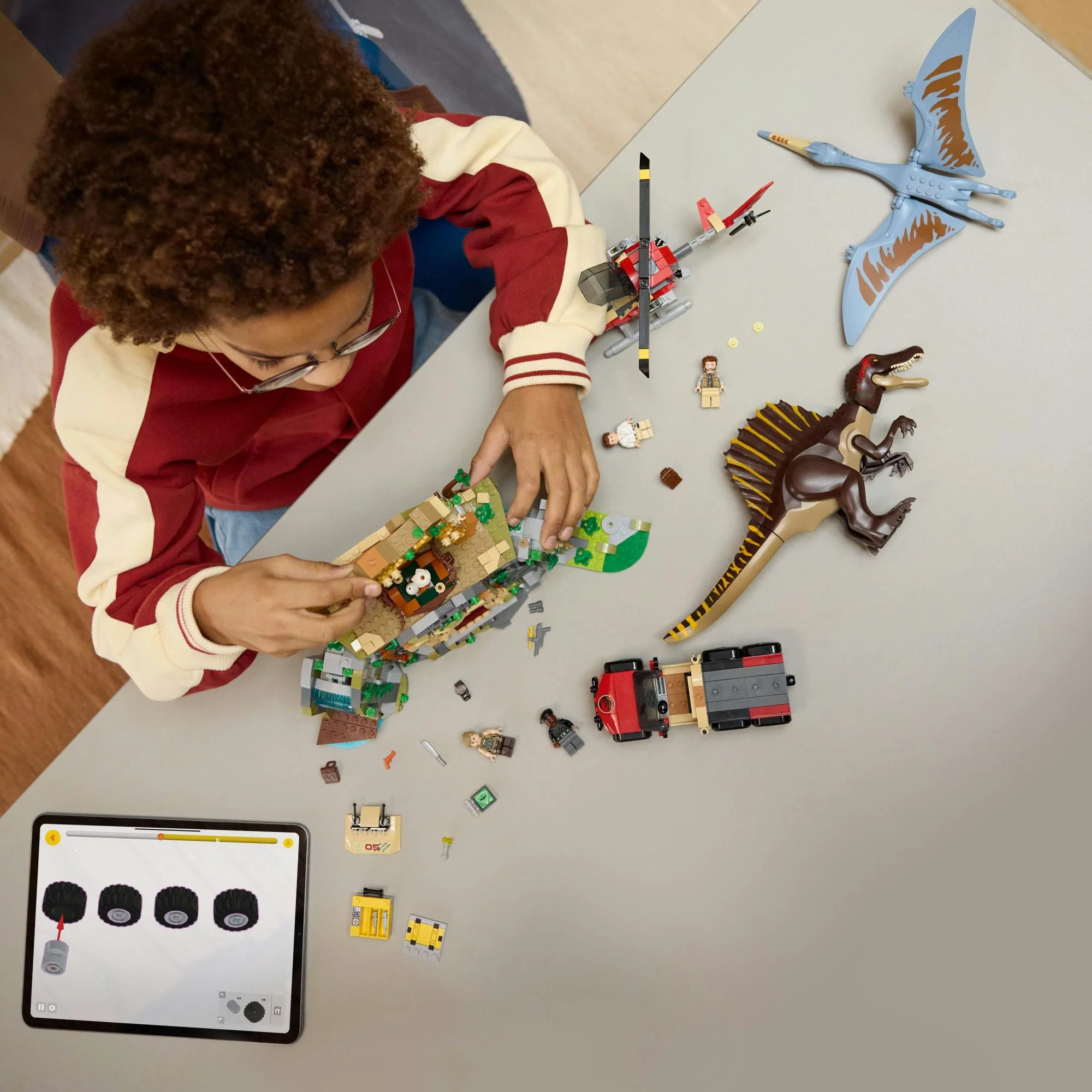 Lego - Air Mission - Spinosaurus and Quetzalcoatlus  (6533327)