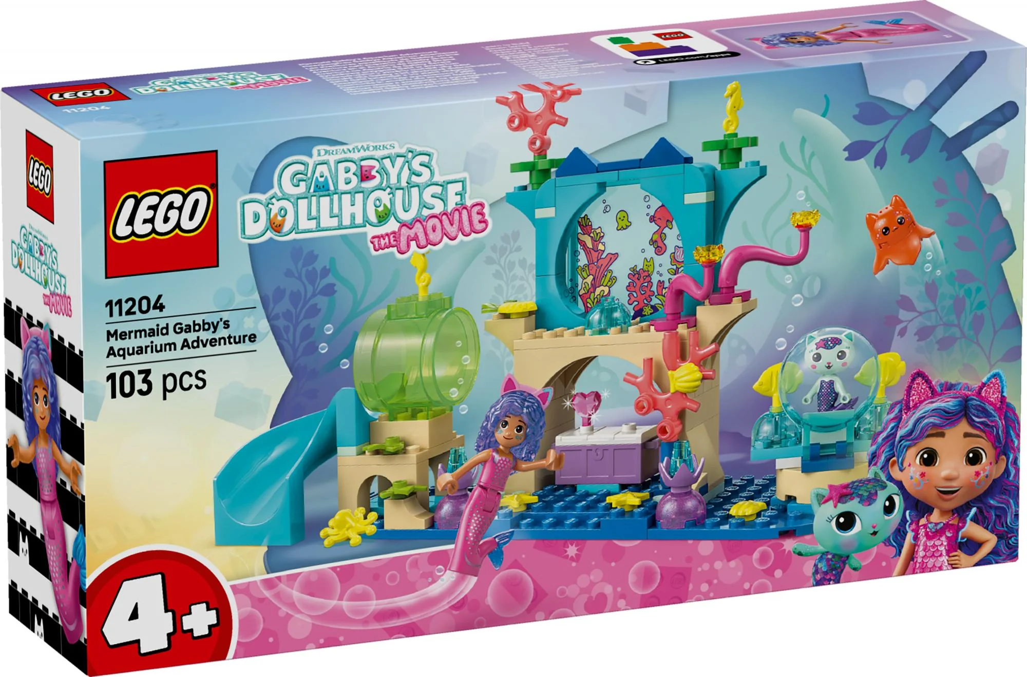 LEGO - Gabby's Dollhouse - Mermaid Gabby's Aquarium Adventure (11204)