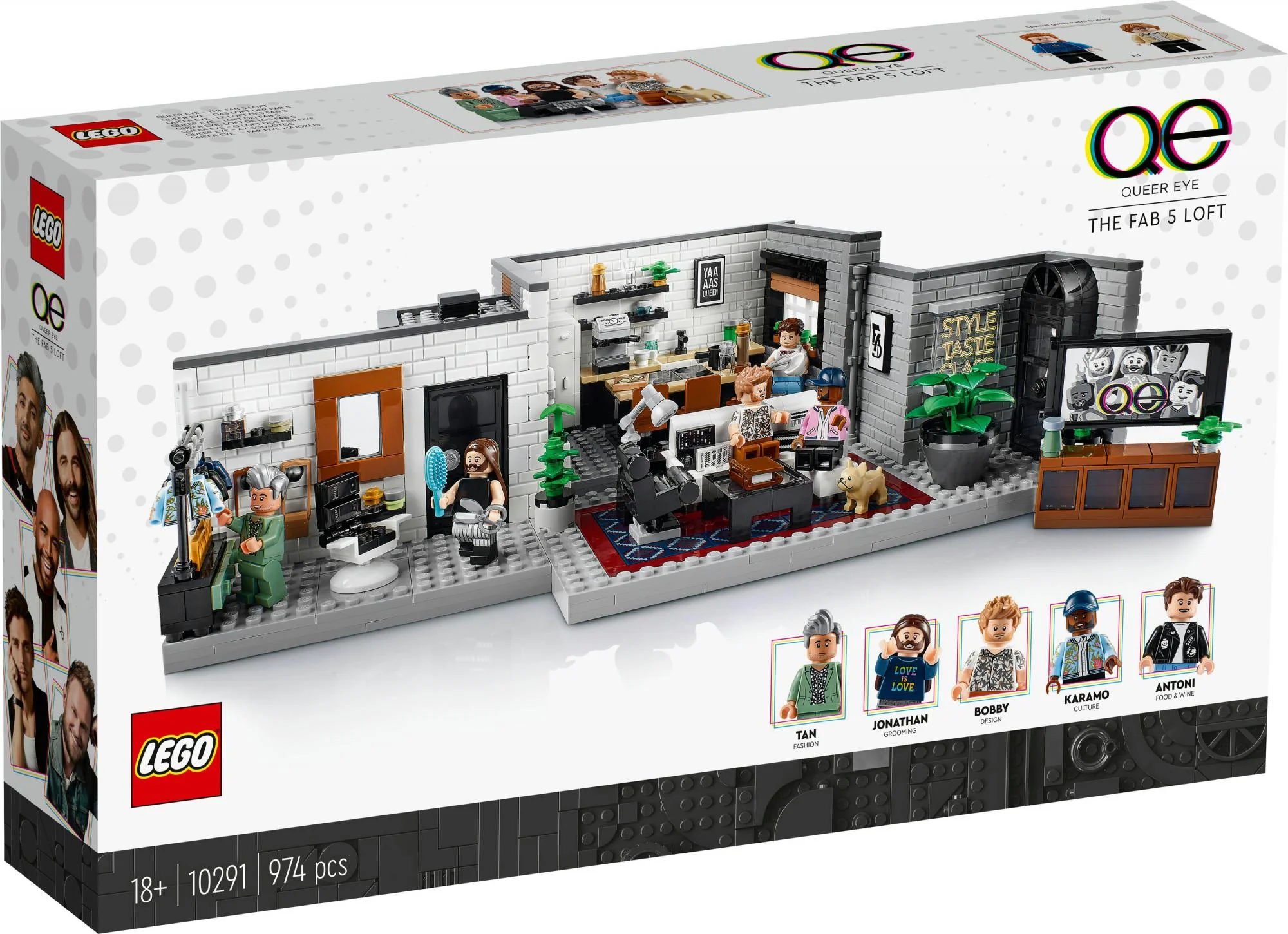 LEGO Icons – Queer Eye: The Fab 5 Loft