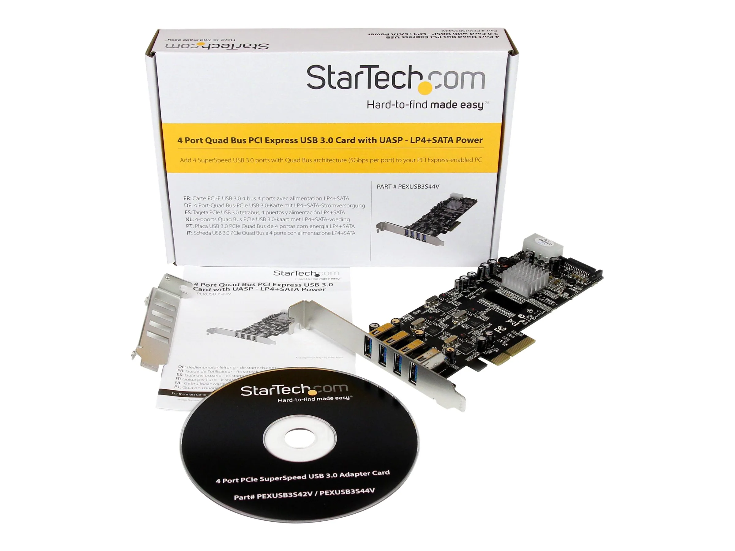 StarTech.com USB-adapter PCIe x4