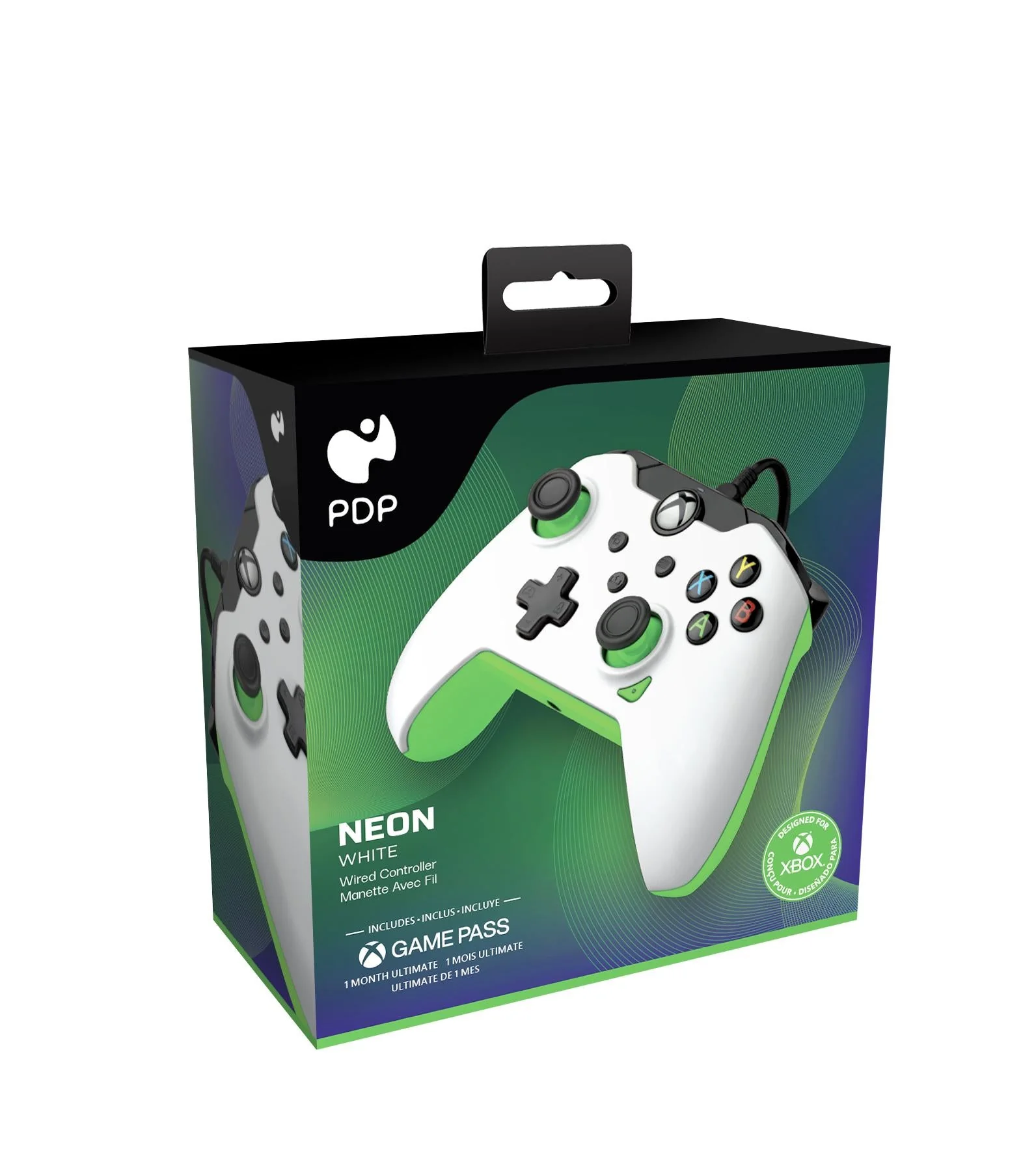 PDP Kablet Controller Xbox Series X White - Neon (Grøn)