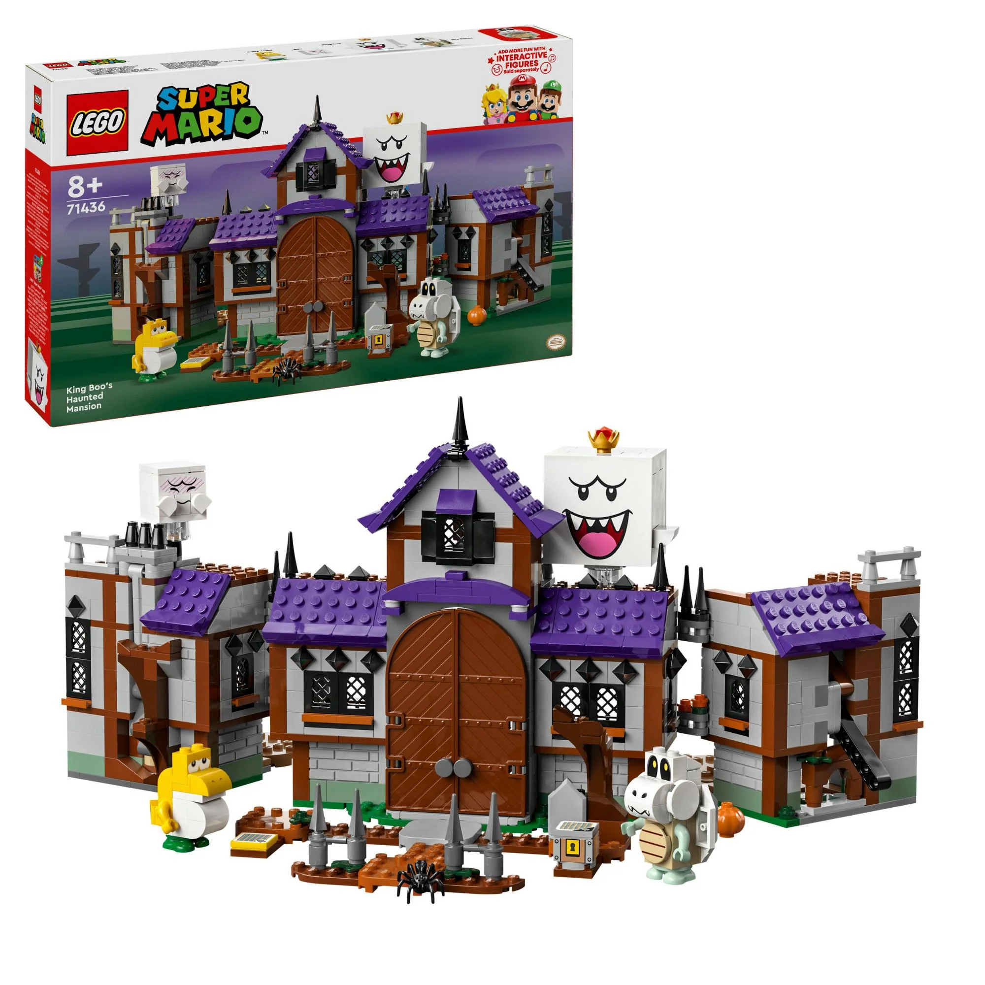 LEGO 71436 Super Mario King Boo's Haunted House