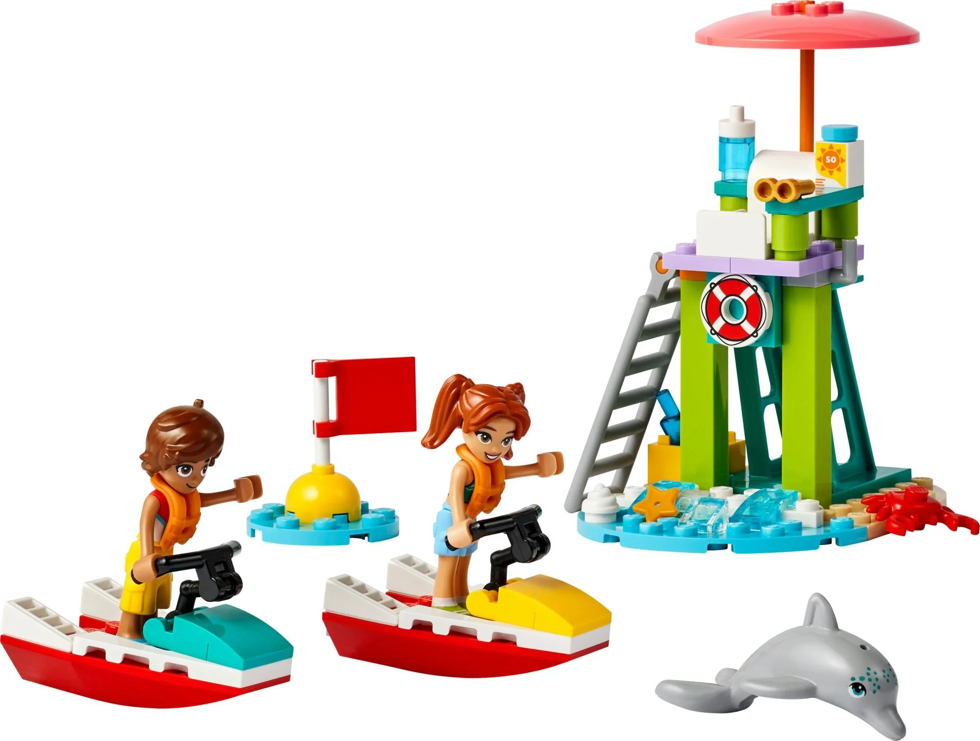 LEGO 42623 Friends Lifeguard Observation Tower with Jet Skis