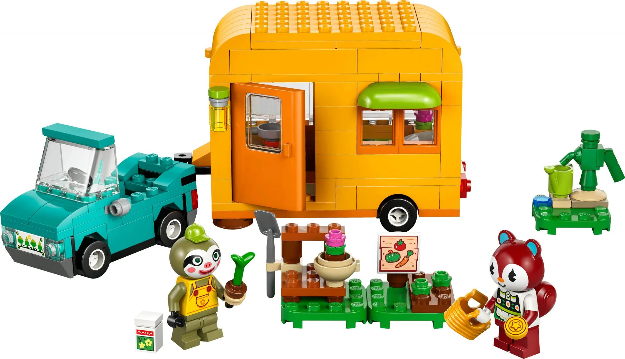 LEGO 77054 Animal Crossing Gerd's Trailer & Nursery