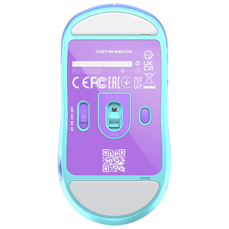 Xtrfy M8 Wireless – Frostiges Lila