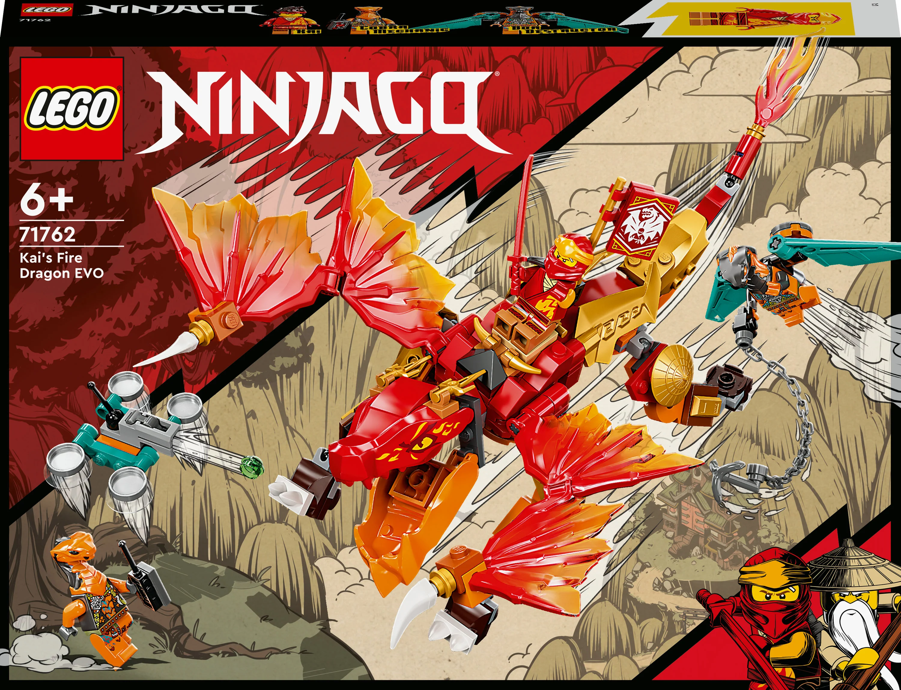 LEGO Ninjago Kai's Fire Dragon EVO - 71762