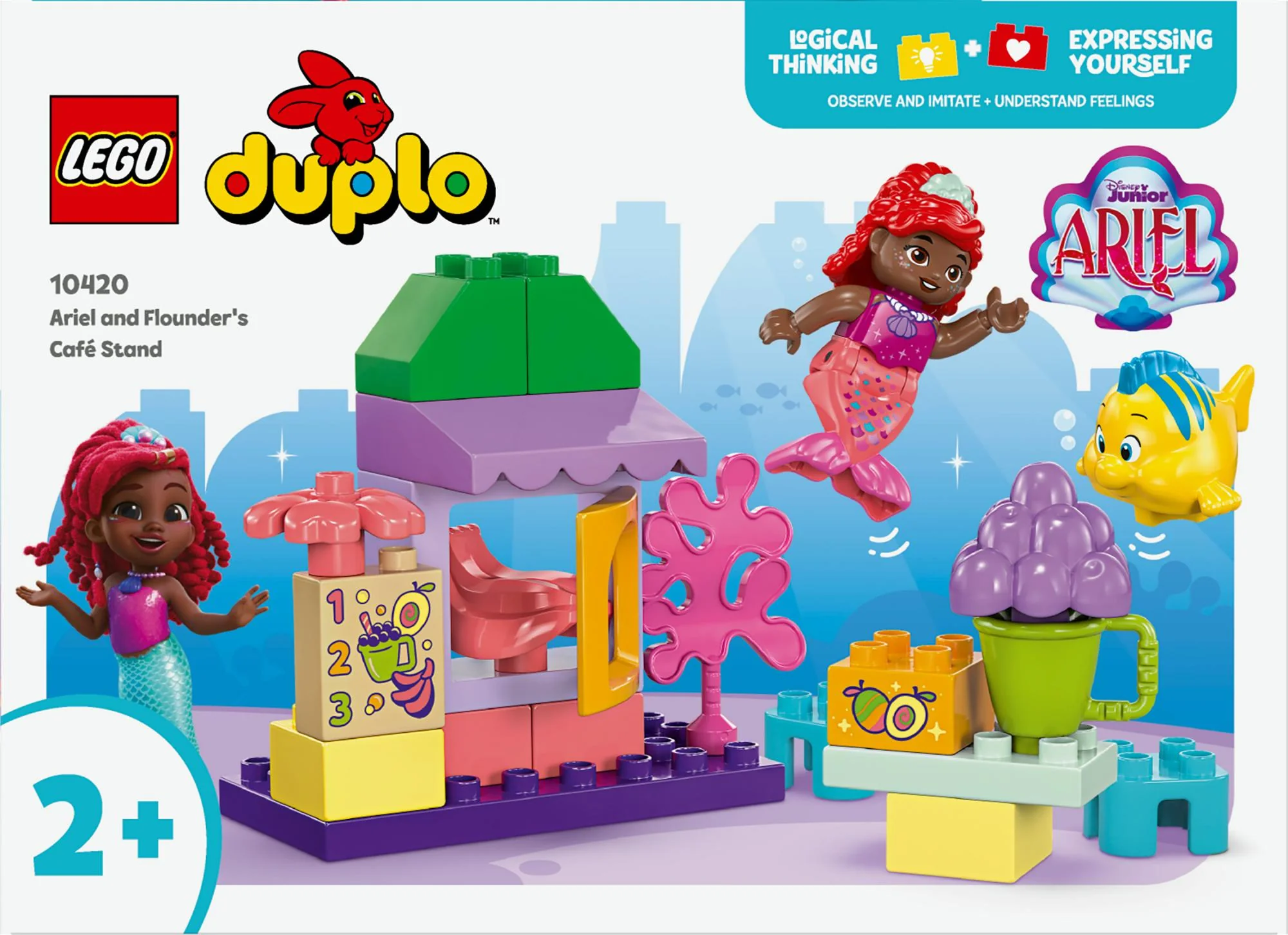 LEGO 10420 DUPLO Disney Ariel and Flounder's Café Kiosk