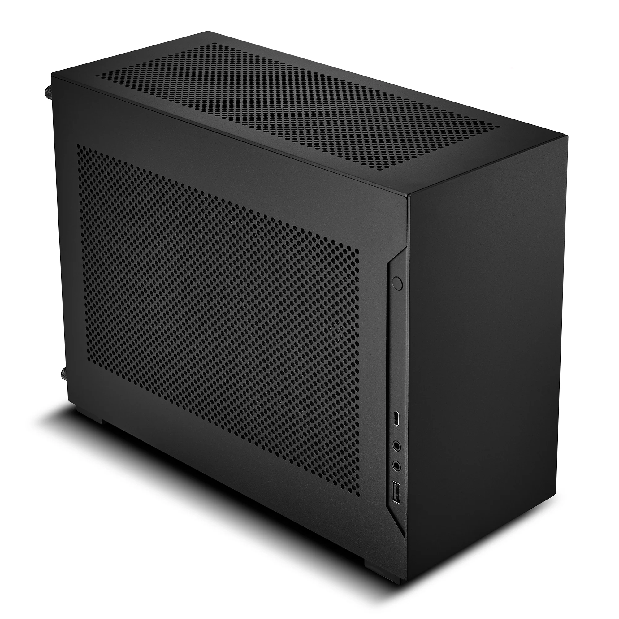 Lian Li A4-H2O X4. MINI-ITX. Schwarz. inklusive PCIE4.0-Riser-Kartenkabel