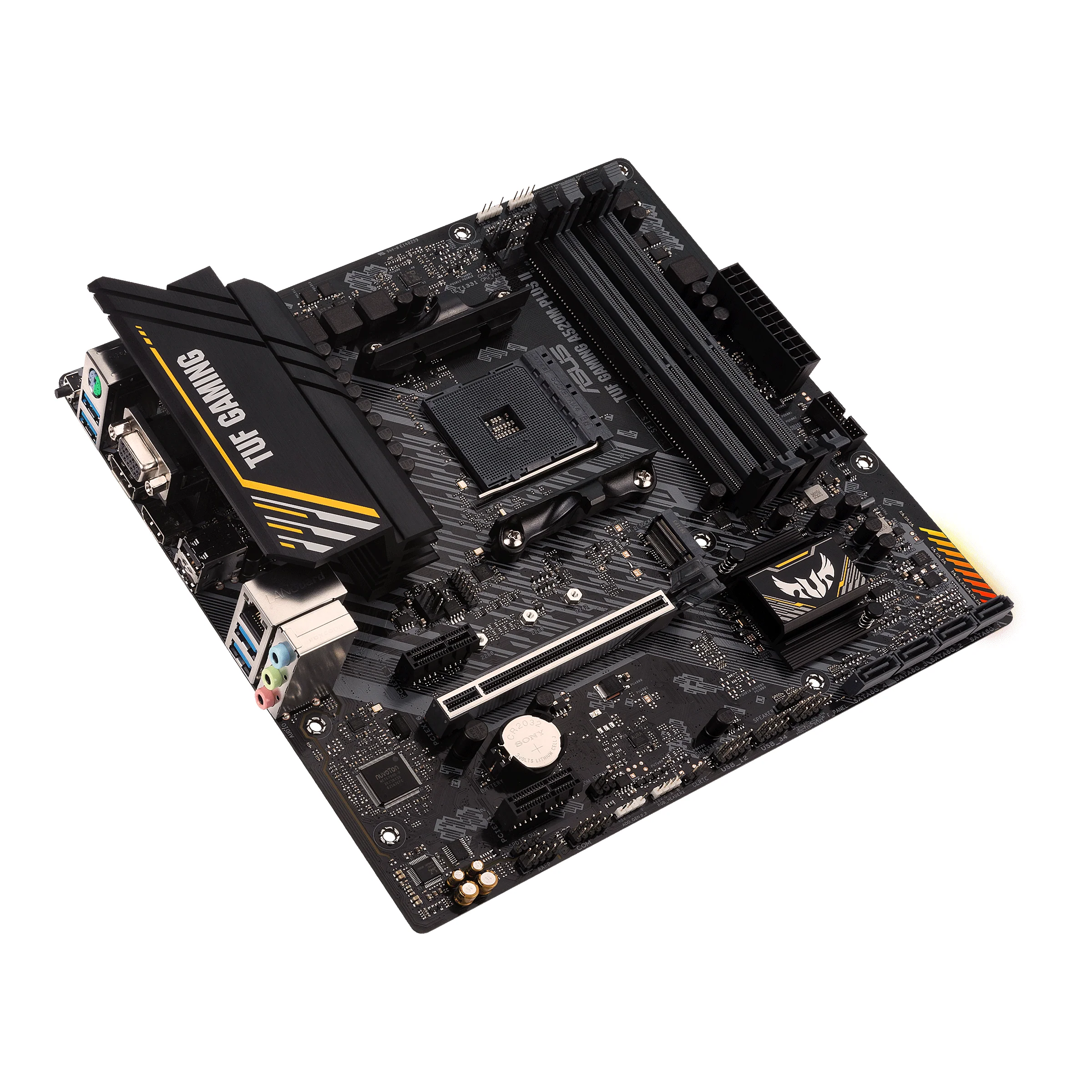 ASUS TUF GAMING A520M-PLUS II (mATX. A520. AM4)