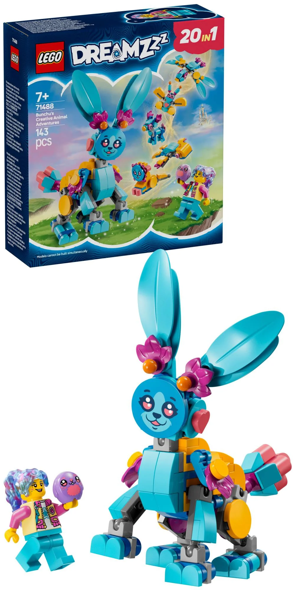 LEGO 71488 DREAMZzz Bunchu's Creative Animal Adventures