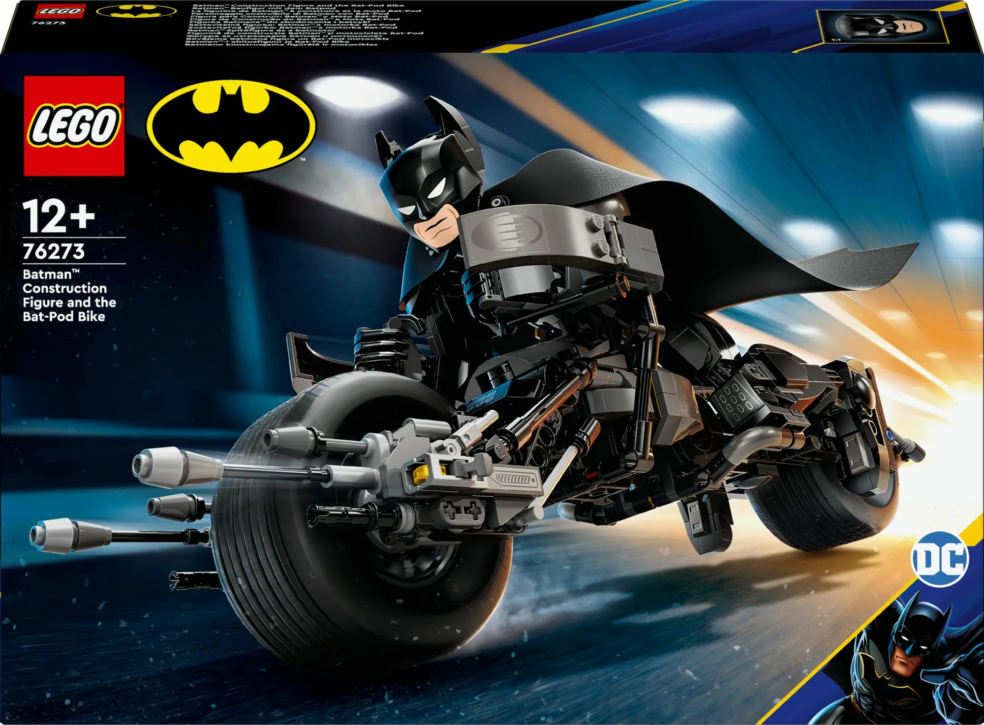 LEGO 76273 DC Super Heroes Batman Building Figure with Batpod