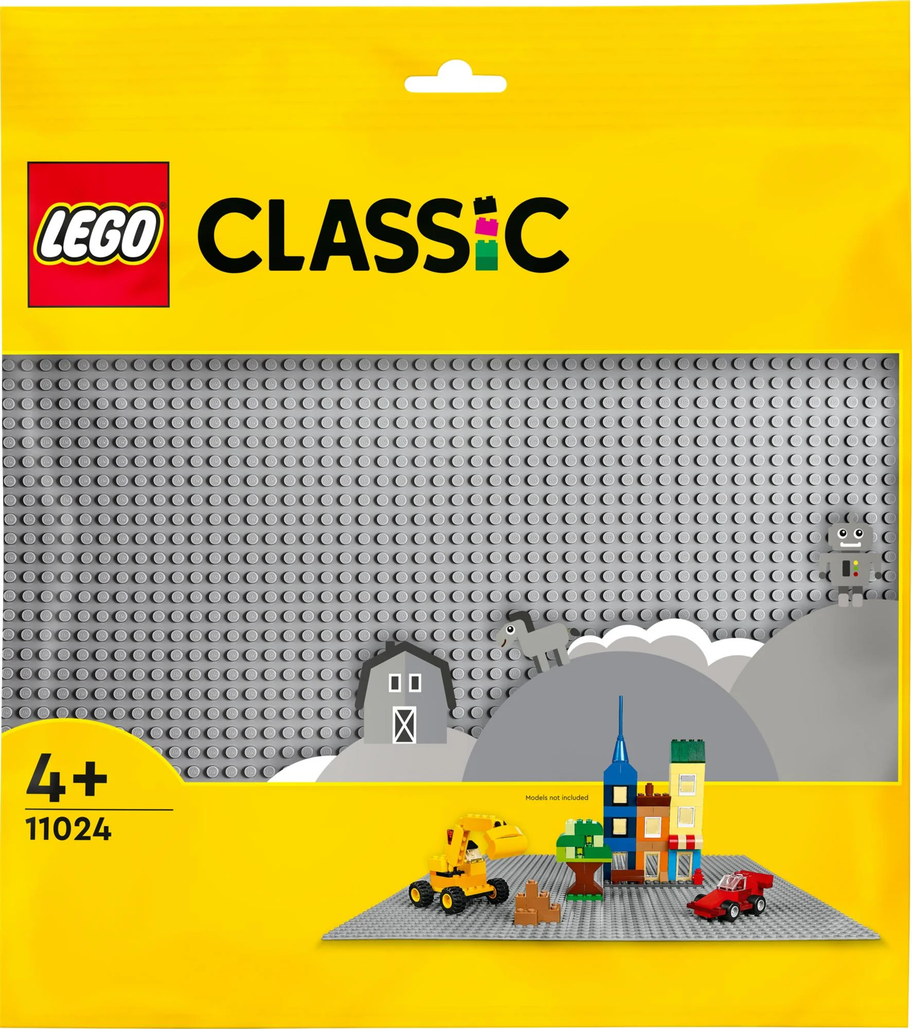 LEGO Classic - Grå Basisplade (11024)