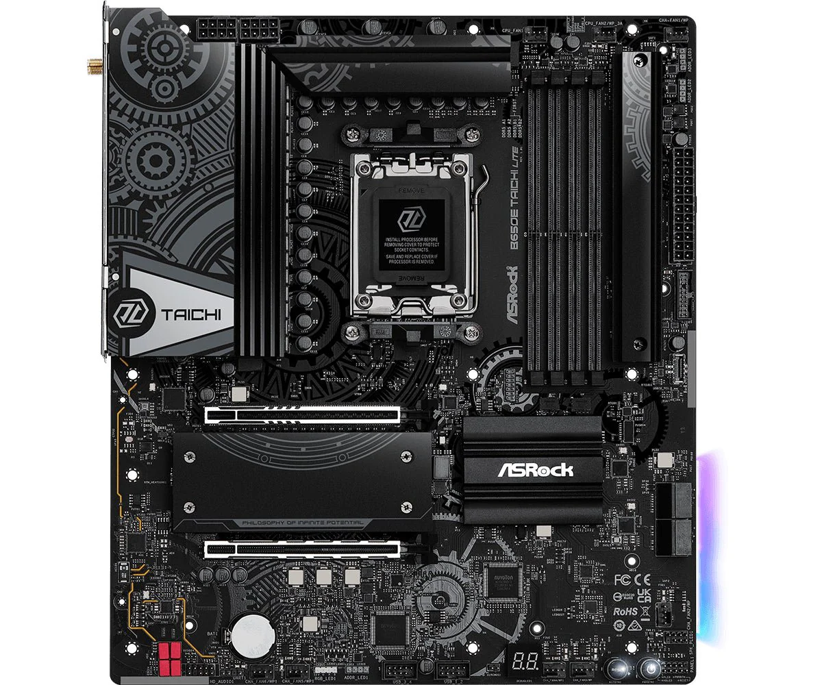 ASRock B650E TAICHI LITE - Socket AM5 -  - Bundkort