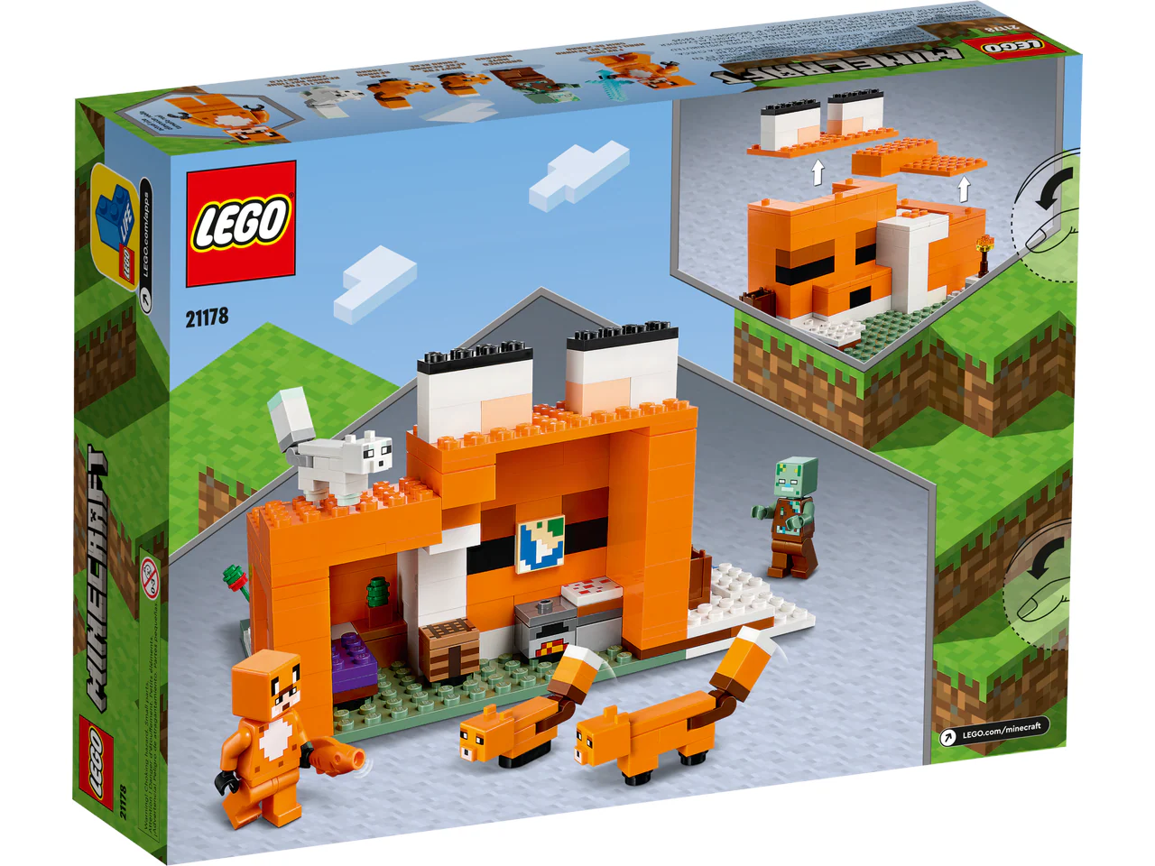 LEGO Minecraft - Fuchshütte (21178)
