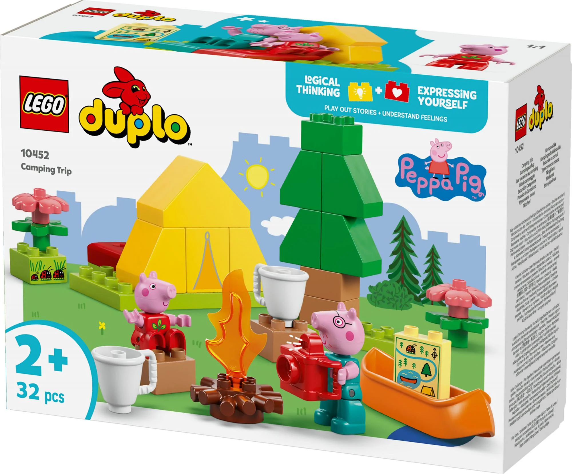 LEGO 10452 DUPLO Peppa Pig Camping Trip