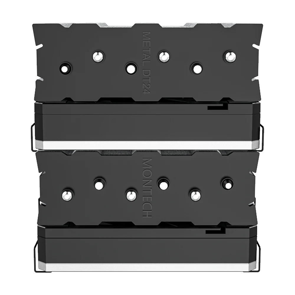 Montech Metal DT24 Base – CPU-Kühler. 2x 120-mm-PWM-Lüfter. LGA1700 + AM5-Unterstützung. 270 W TDP