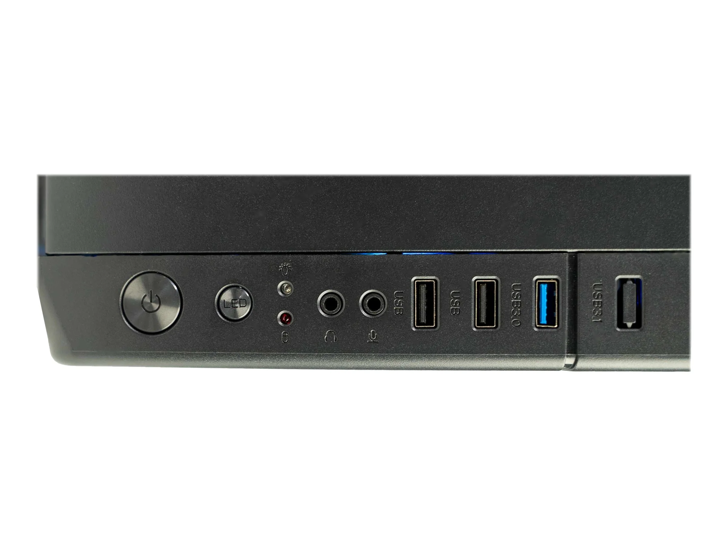 AZZA Noir Tower Micro-ATX Schwarz