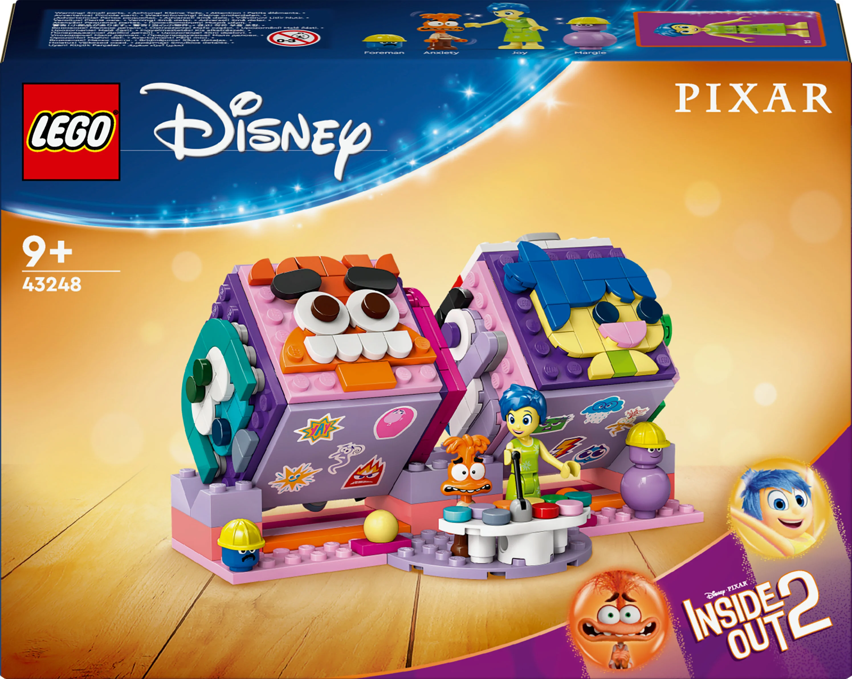 LEGO 43248 Disney Pixar Inderst inde 2 Humør terninger