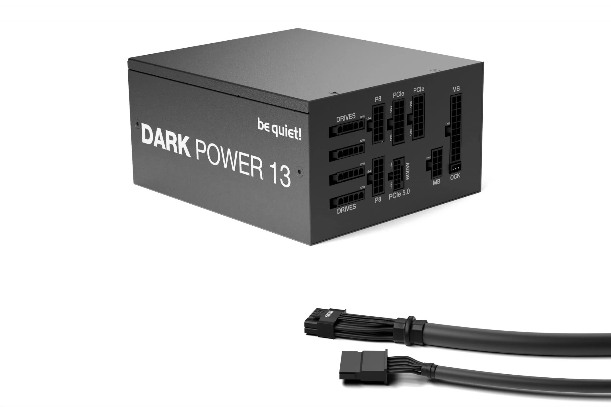 be quiet! Dark Power 13 750W. PC power supply (black. 5x PCIe. cable management. 750 watts)