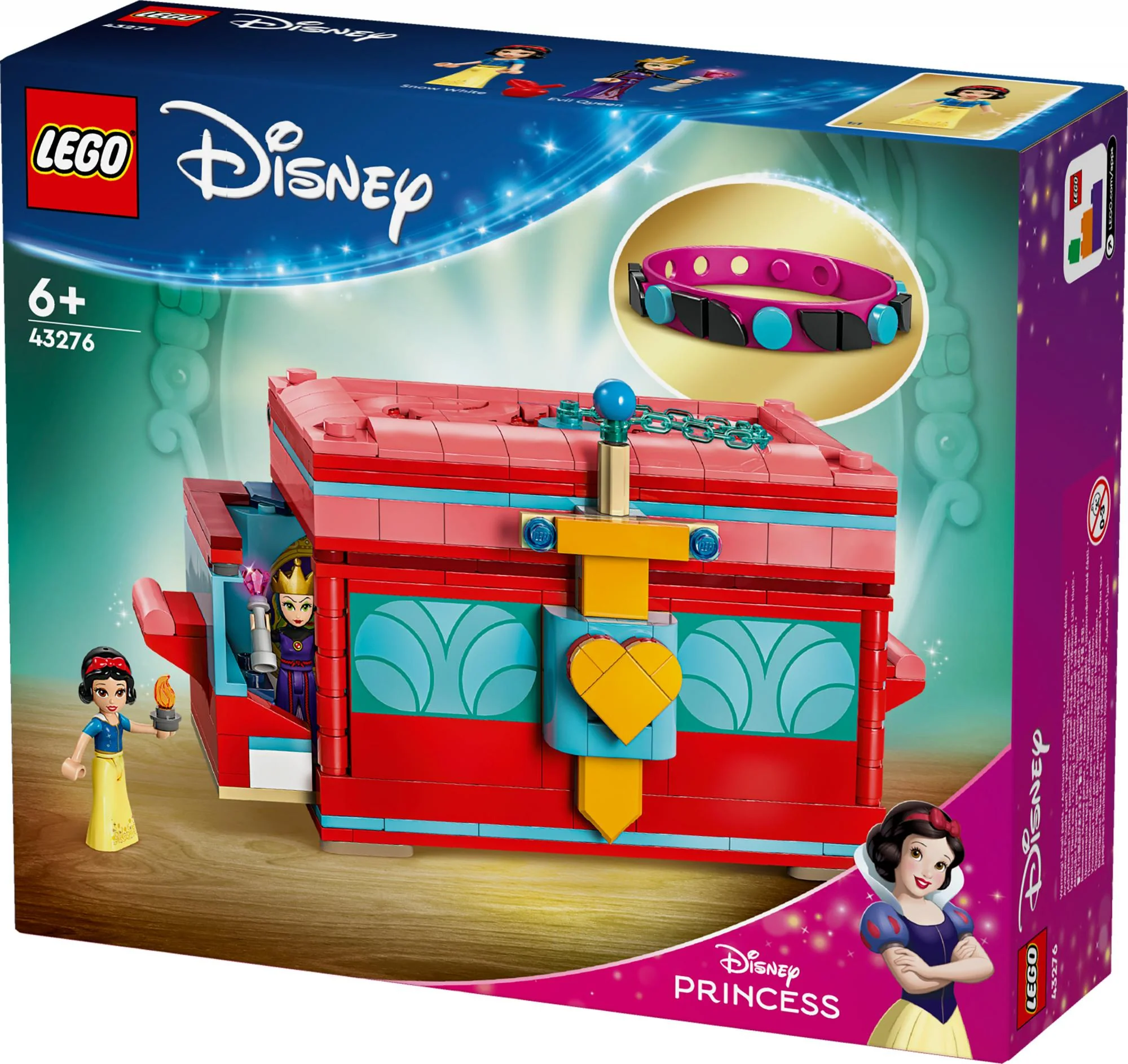 LEGO 43276 Disney Princess Snow White's Jewelry Box