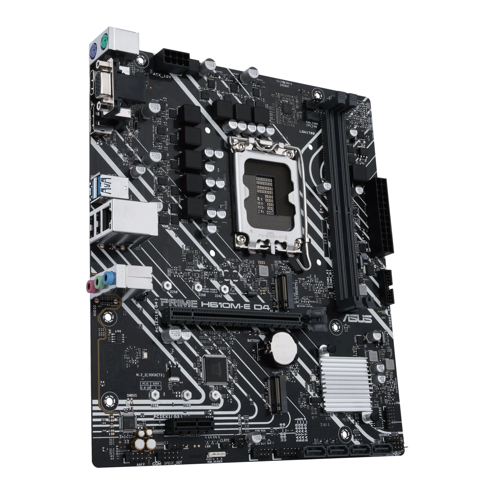 ASUS PRIME H610M-E D4 (mATX. H610. LGA 1700. DDR4)