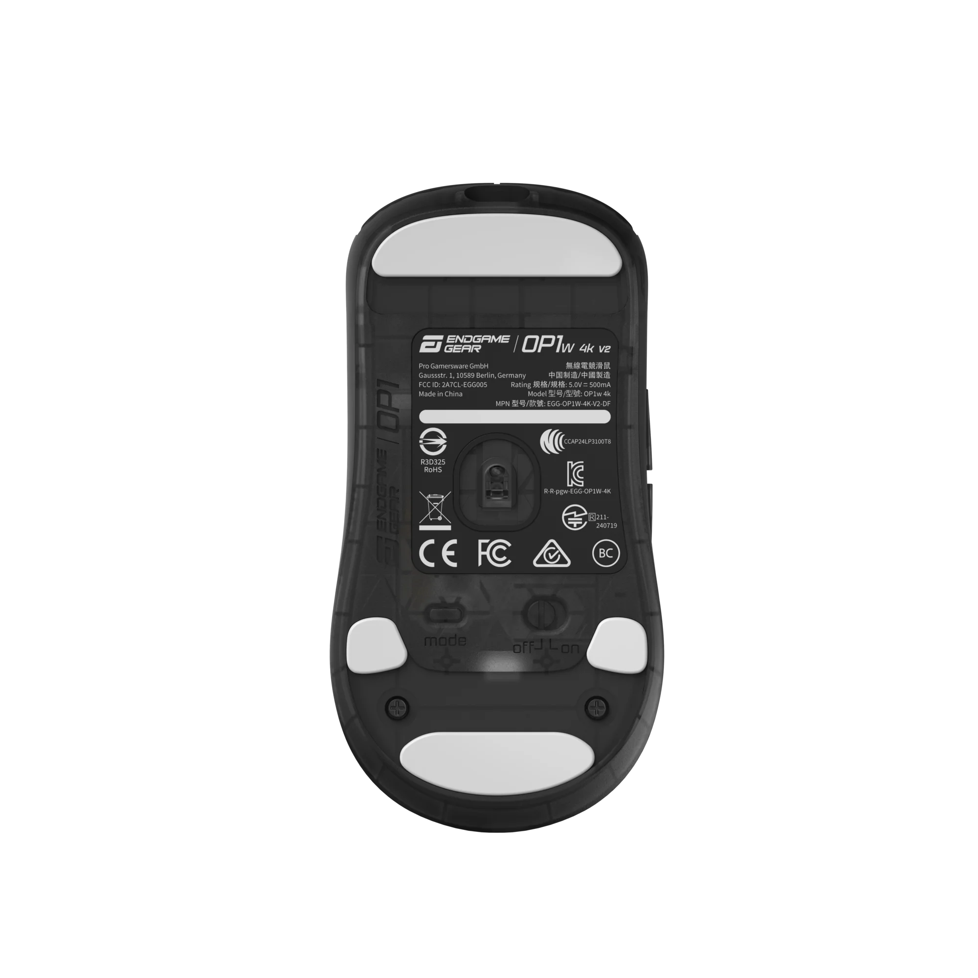 Endgame Gear OP1w 4K V2 – Trådløs Gaming Mus (Dark Frost)