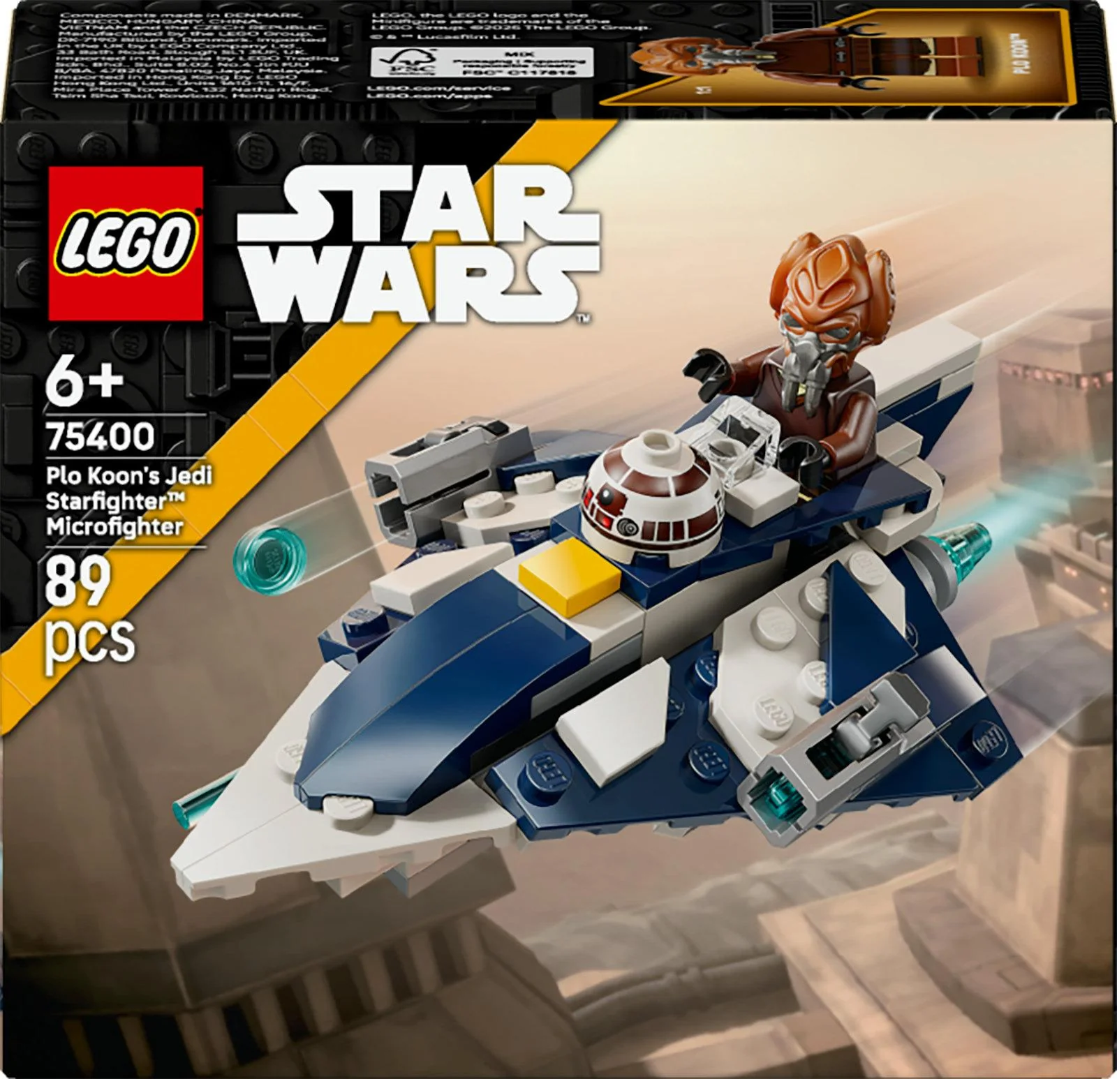 LEGO 75400 Star Wars Plo Koons Jedi Starfighter Microfighter