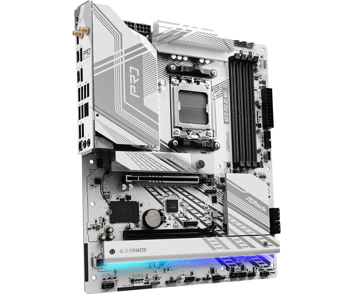ASRock X870 PRO RS WiFi Motherboard ATX AM5 Socket DDR5