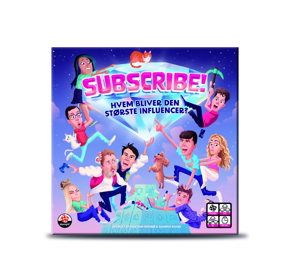 SUBSCRIBE! - Youtuber Brætspil