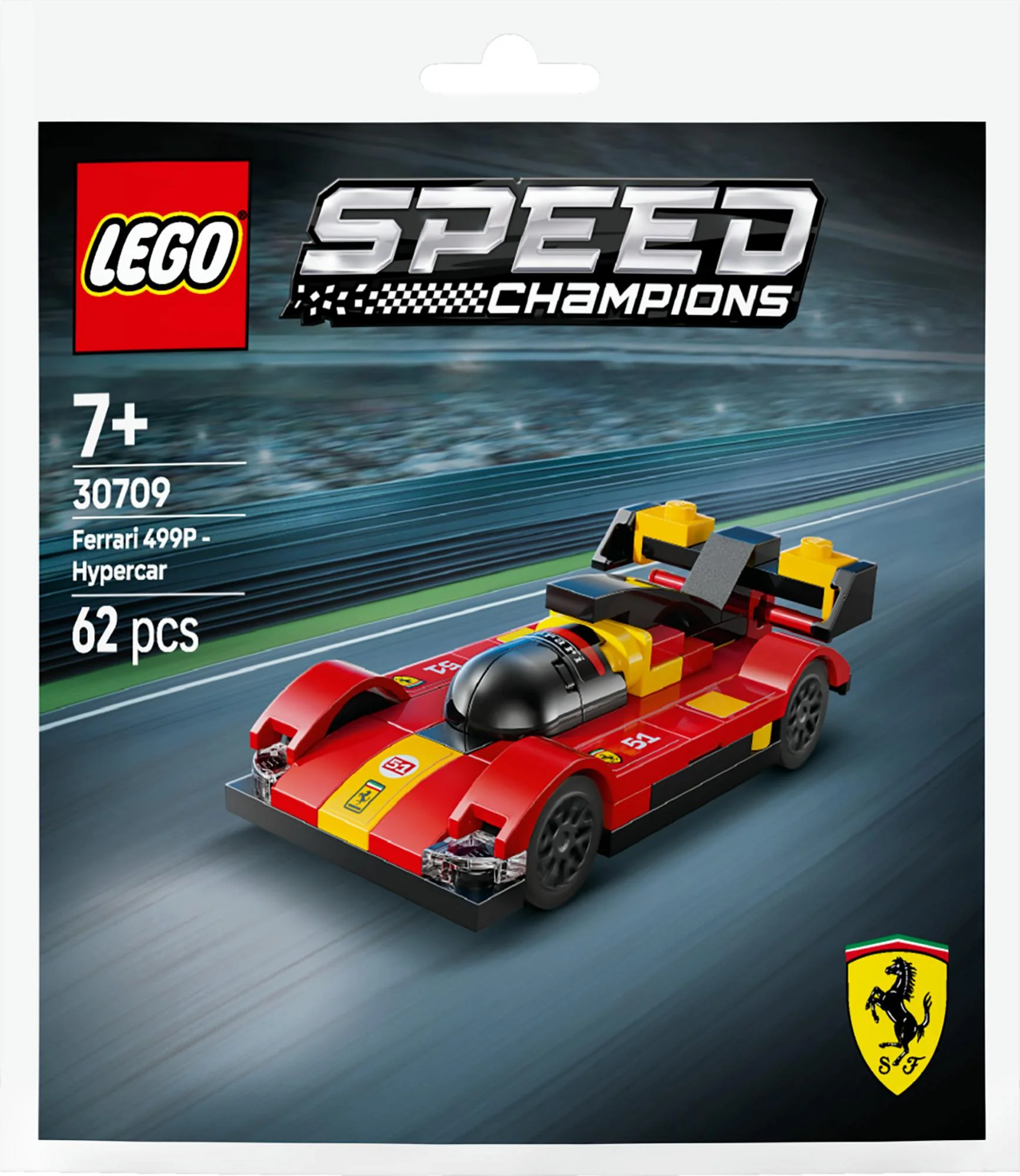 LEGO 30709 Speed Champions Ferrari 499P Super Sports Car