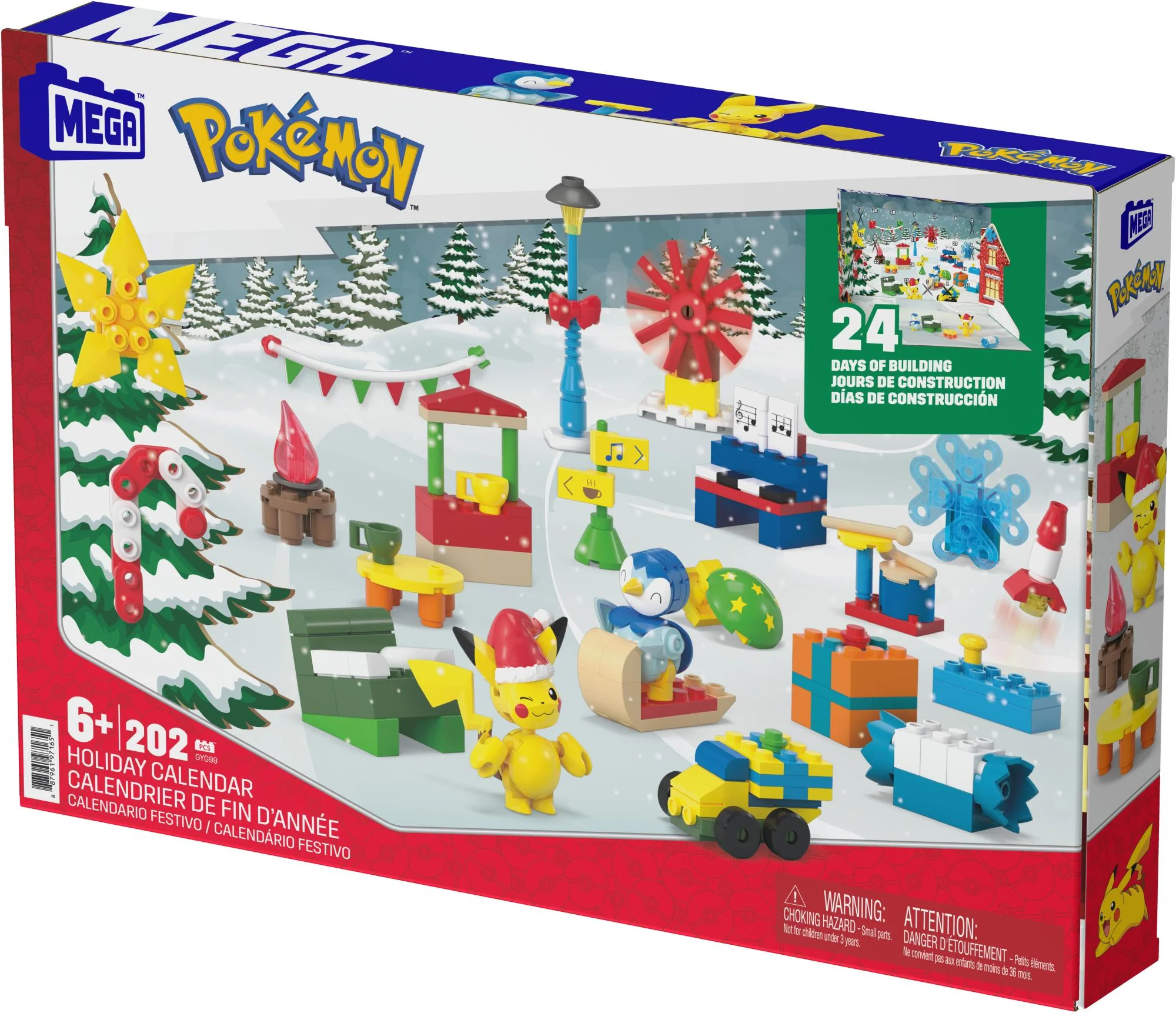 Mega Construx Pokémon Julekalender – Byg. Leg og Saml