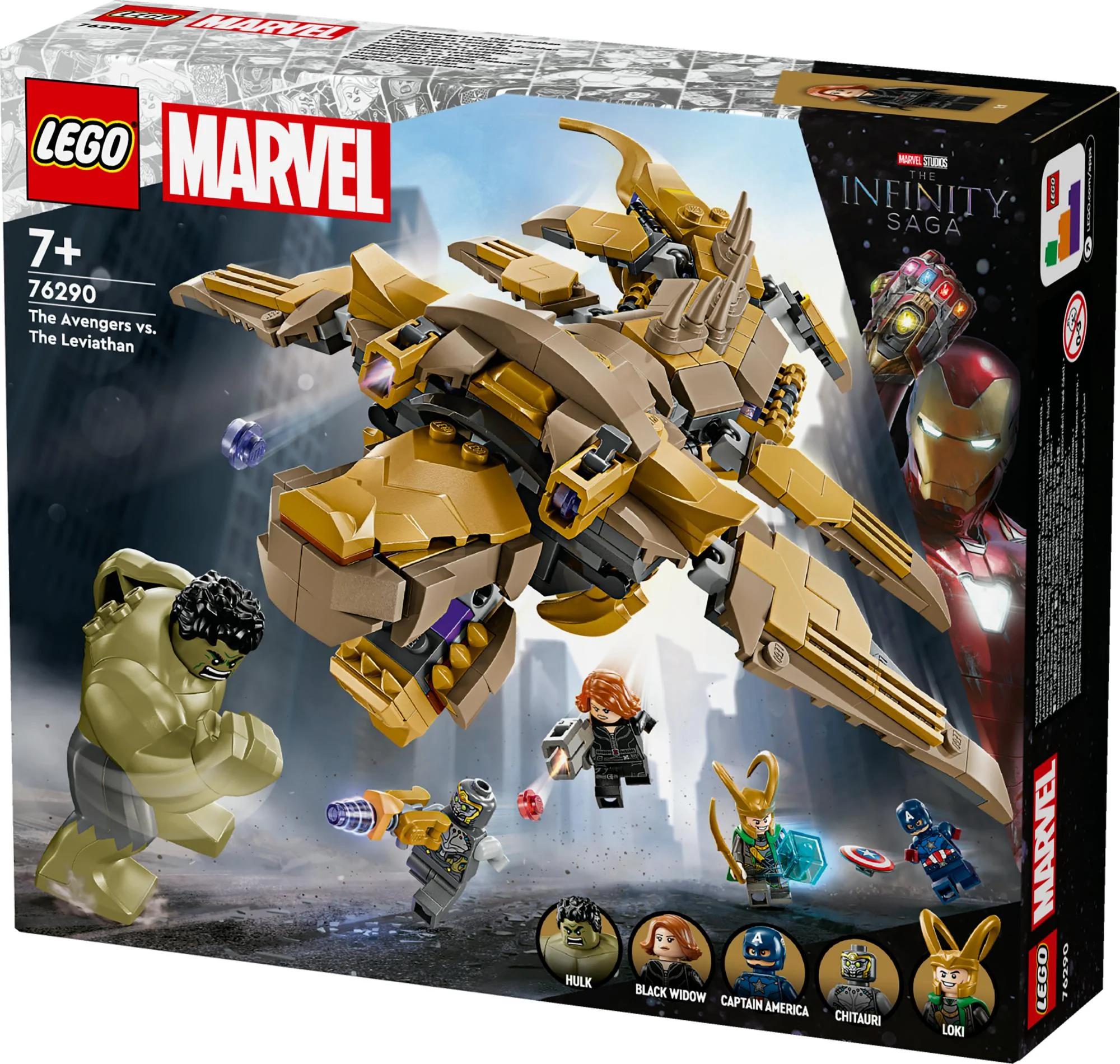 LEGO 76290 Marvel Super Heroes Avengers vs. Leviathan