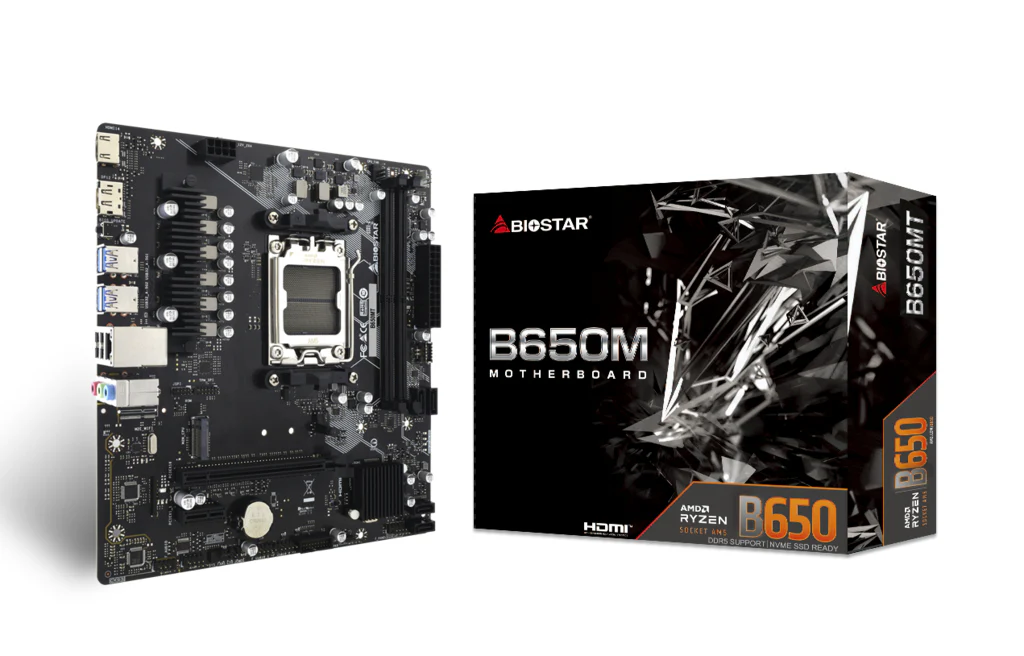 Biostar B650MT - Socket AM5 - mainboard