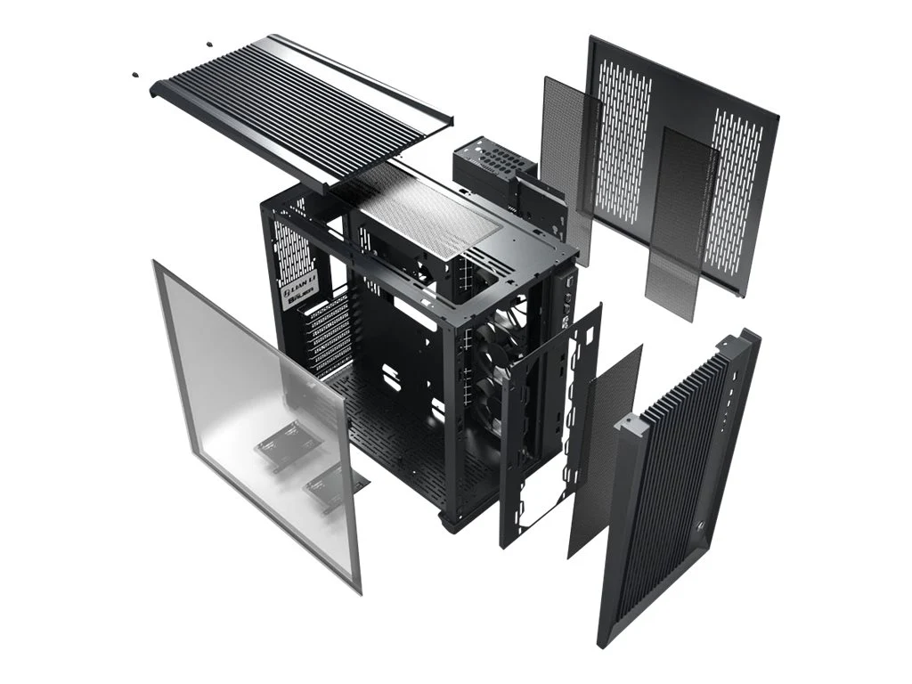 Lian Li PC-O11 Air Midi-Tower– gehärtetes Glas– Schwarz