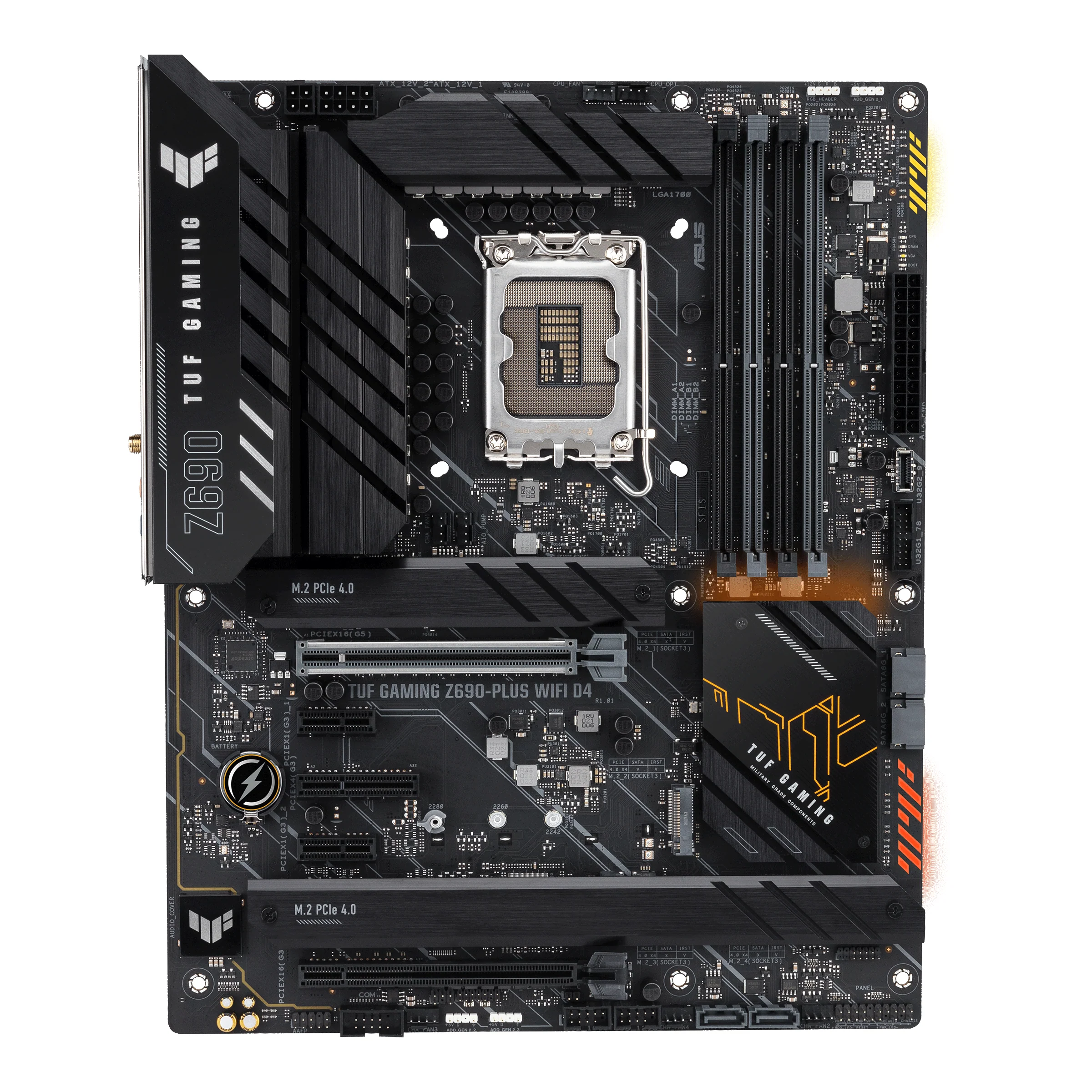 ASUS TUF GAMING Z690-PLUS WIFI D4 (ATX. Z690. LGA 1700. DDR4)